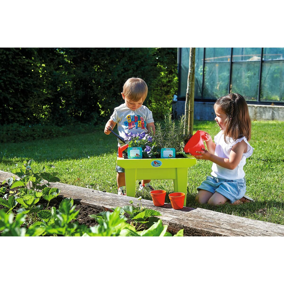 Kit di attrezzi per il giardinaggio Ecoiffier The garnished planter - 4290